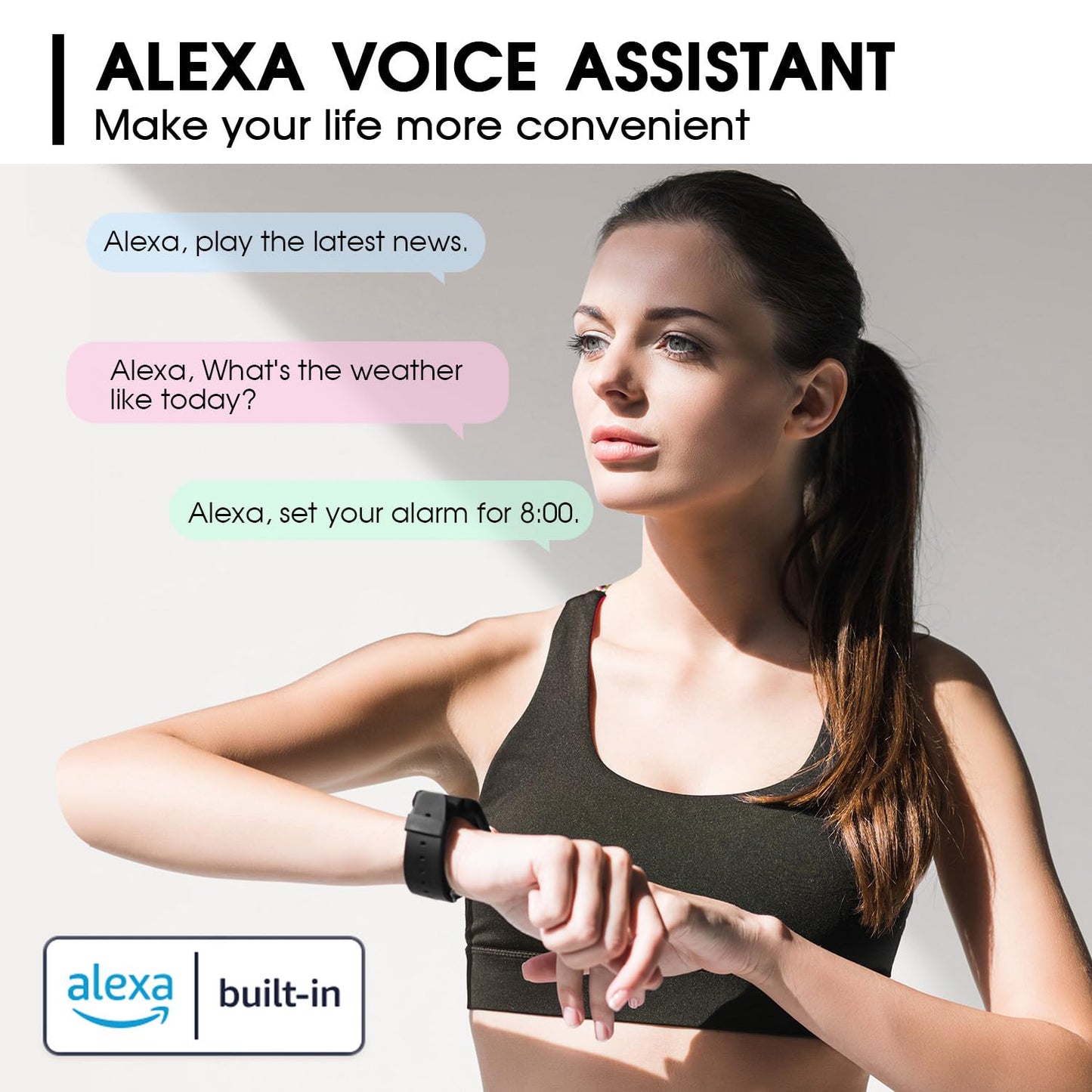 Alexa Voice Assistant on Smart Watch