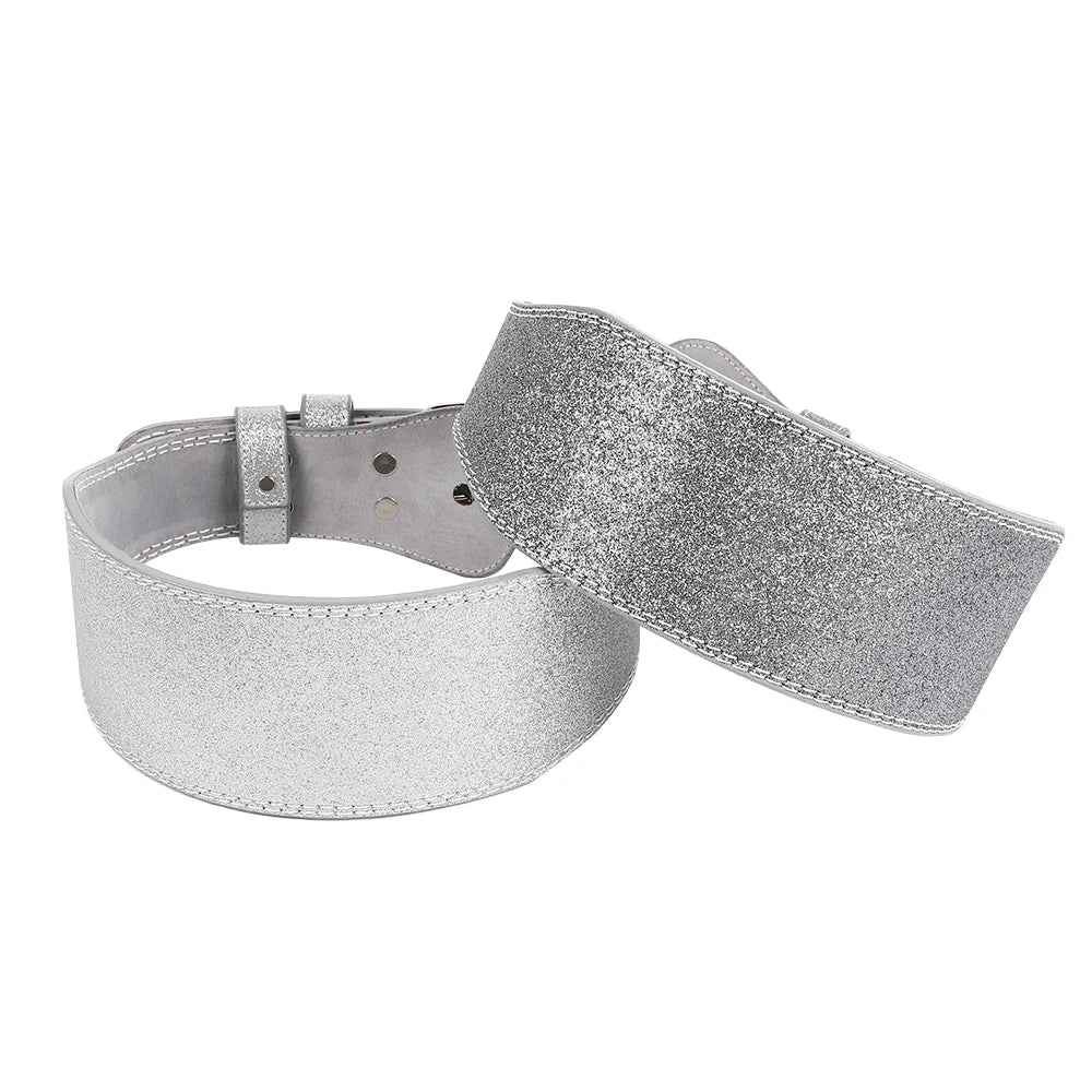 10.5cm wide unisex weight lifting belt providing back support for powerlifting, squats, cross training, and gym workouts