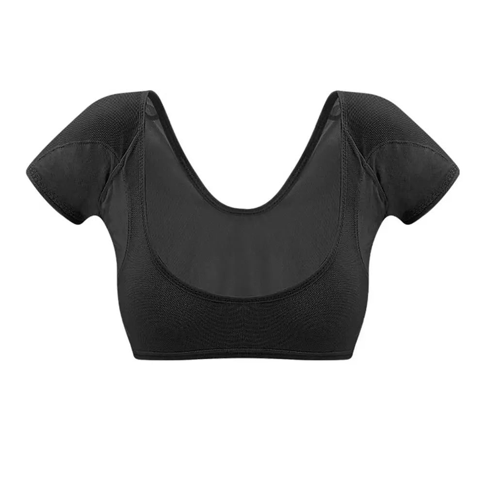 Sweat-proof washable undershirt for women made of cotton