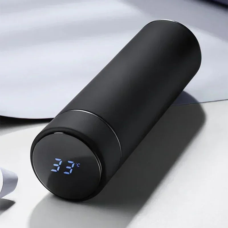 Smart Thermos Cup With Temperature Display Stainless Steel