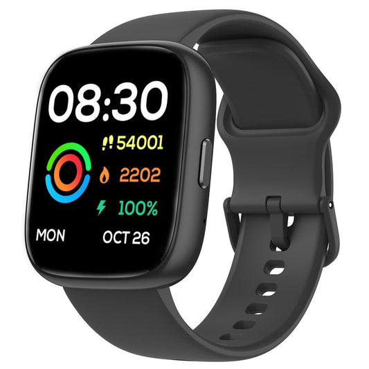 Smart watch showing Alexa voice assistant interface