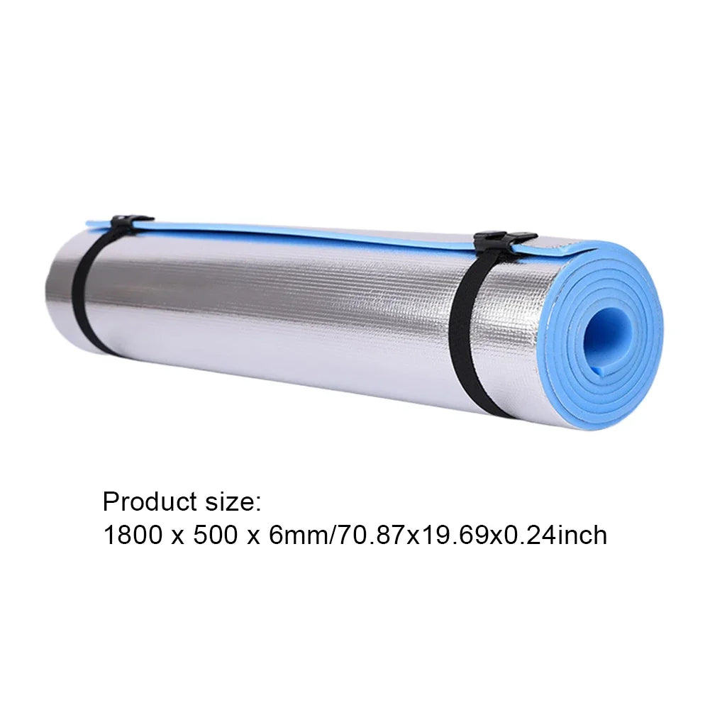 Thick non-slip solid color yoga mat for home gym, fitness workouts, and floor exercises